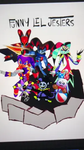 The funny people make me laugh and cry #nightsintodreams #nightsjourneyofdreams #reala #NiGHTS #fizzeroli #jevil #marx #dimentio #jester #clown