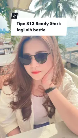 Aaaa Finally, Sunglasses tipe 813 ready stock lagi nih warna hitamnya. yuk checkout skrg juga. nanti mimin kasih hadiah spesial buat yg order di tiktokshop🥰 #coloreineyewear #gratisongkirtiktokshop #fyp