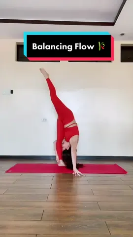 Balancing Flow 🎋 #foryou #fyp #yoga #yogawithKathy #fitfamph #tiktokfitph #tiktoksportsph #movelikeafilipina #breathe