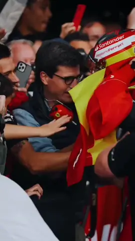 FINALLY FIRST WIN FOR THE SMOOTH OPERATOR. So so happy for Carlos ❤️#carlossainz #firstwin #smoothoperator #ferrari #cs #silversone #britishgp #55 #imunstoppable #f1 #formula1 #fyp #foryou