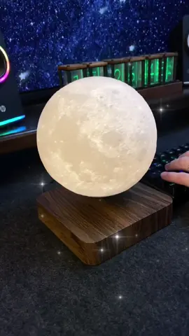 Đèn ngủ mặt trăng lơ lửng cảm ứng led in 3D cao cấp tặng quà cực xịn ạ #LearnOnTikTok #quatangnguoiyeu #quatangcapdoi #xuhuong