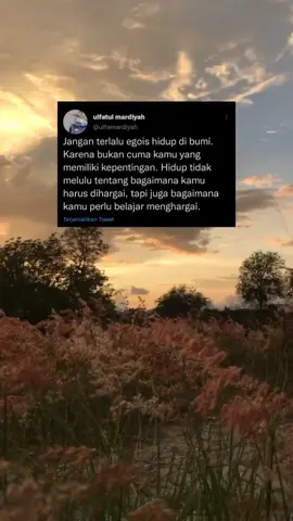 Jangan egois!!! #ulfamardiyah #quotes