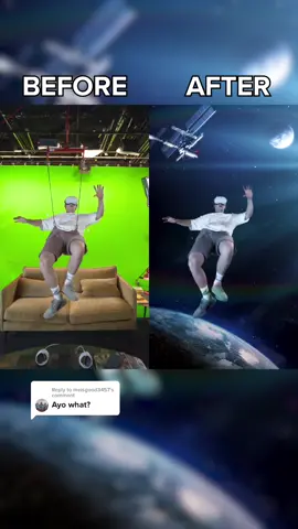 Reply to @meisgood3457 Ayo answered. #vfx #behindthescenes