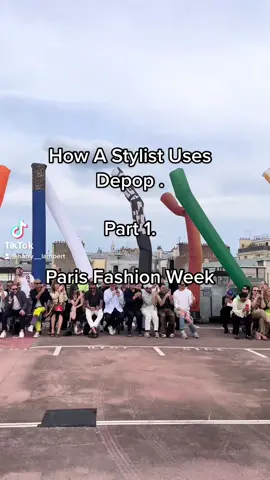 'How a stylist uses Depop' pt 1 PFW' @Depop  #ad #depopcertified #depop❤️.  LINK IN BIO  ❤️ I would love some recommendations of great Depop shops in the comments x
