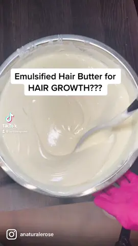 New Emulsified Hair Butter!!! #naturalhair #naturalhairproducts #hairgrowth