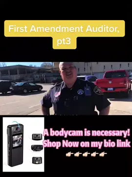 First Amendment Auditor, pt3 #dashcam #bodycam #cops #cop #police #policeofficer #law #lawsuit #firstamendmentaudit #smplifestyle #swolematepro @lawbymike