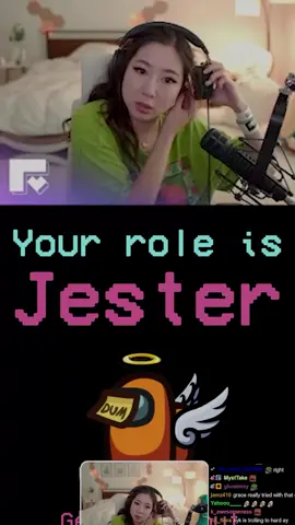 my jester winrate decreasing #twitch #twitchstreamer #gaming #fuslie #AmongUs