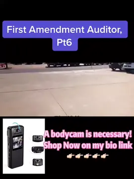 First Amendment Auditor, Pt 6 #police #policeofficer #cop #cops #smplifestyle #swolematepro #dashcam #bodycam #bodycamvideos @lawbymike