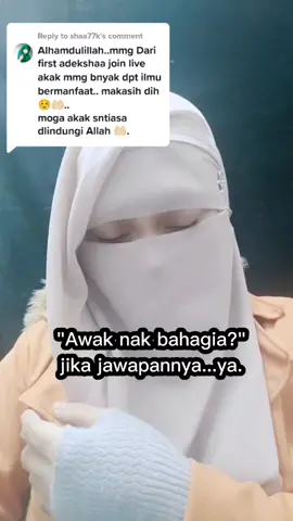 Reply to @shaa77k thanks adek shaa 🥰, always support akak #bijakemosigagahberdiri#ratujiwa5#MentalHealthAwareness#ayatsemangat_ratujiwa#Allahisone#fyp