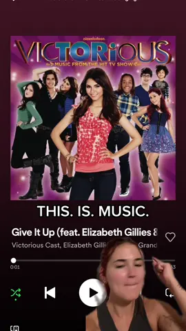 on my karaoke playlist and a BANGER