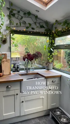 Painting PVC windows #interiordecor #fyp