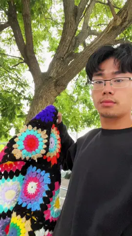 This boring tree needed some colors #crochet #crochettiktok #fyp #nyc #foryou
