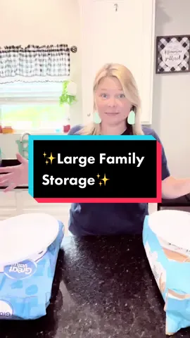 Saving trips to the grocery store. #largefamilyliving #largefamily #restock #kitchenrestock #pantry #hacks @walmart