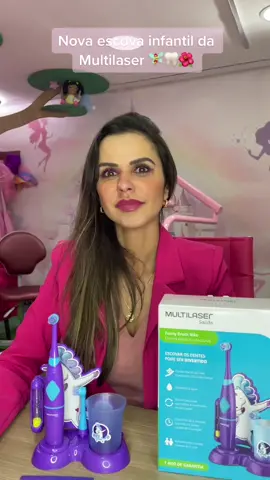 A mais nova parceria da nossa Clínica Rennove Odontologia agora é entre a Multilaser e nossa Fada do Dente Dra Luana Zapater 🌺 @Multilaserbrasil Adoramos o presente e fizemos um vídeo super legal pra vocês papais e mamãe conhecerem um pouco mais dessa escova super legal e interativa! #multilaser #publipost #higienebucal #odontopediatria