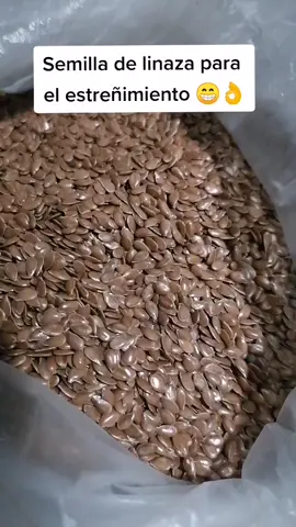 Estreñimiento, colitis e inflamación intestinal excelente la semilla de linaza 😁👌