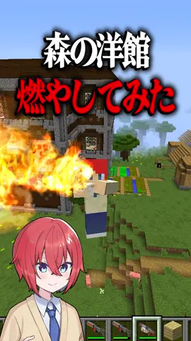 ダンジョン中の子がいるのに燃やした結果ｗｗ#マインクラフト