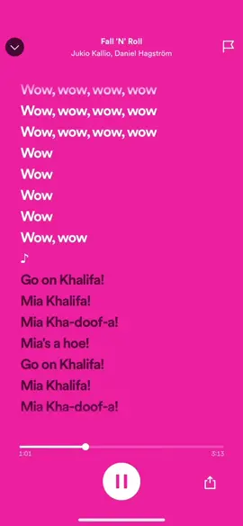 Fall guys theme Lyrics Are A Luttle Different On Spotify…. #music #fallguys #weird