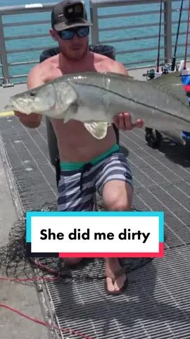 This fish did me so dirty #fishing #snookfishing #fishtok