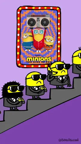 Elevating minion style 🕴 #gentleminions #mintok #Minions #TheRiseOfGru