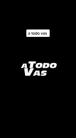 a todo vas  Vin Diesel #paralanteproduciones #vindiesel