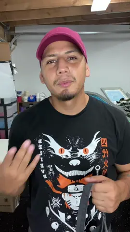 Reply to @myloprints Screen Printing Tips ❤️ #screenprinting #chicago #anime