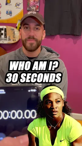 Who Am I?!? #fyp #serenawilliams #tennis #willsmith #celebrity #sportslover #legend