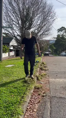 Oddly Satisfying 🥾🥾#nathanslawnsandgardens #foryou #fyp #beforeandafter #lawntok #lawncare #grass