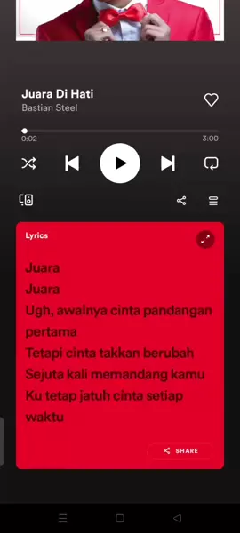 #juaradihati #myfavoritesong #fyp