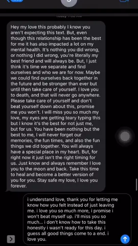 Well, lol. Healthy breakups hurt the most. #greenscreenvideo #text #breakup #fyp #fypシ #foryou #foryoupage #heartbreak #Love