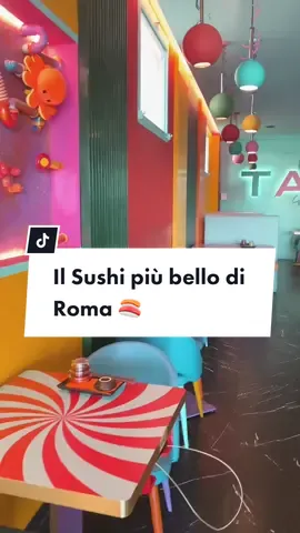 Amanti del sushi non potete perdervi questo posto! 🍣😍 seguimi per scoprire altri locali come questo a Roma e non solo 😉 #dovemangiarearoma #sushiroma #fyp #mangiarearoma #ristorantiroma #ristorantegiapponeseroma
