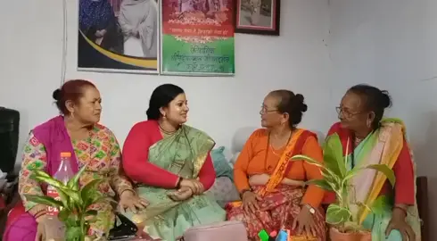 माया घरमा। राधिका दासी भेट्न पाँउदा को खुशी आमाको।