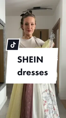 Modest Shein dresses I bought for spring and summer fashion #modestfashion #modestoutfits #fashiontok #fashiontiktok #sheindresses #summermodestfashion #summerdresses
