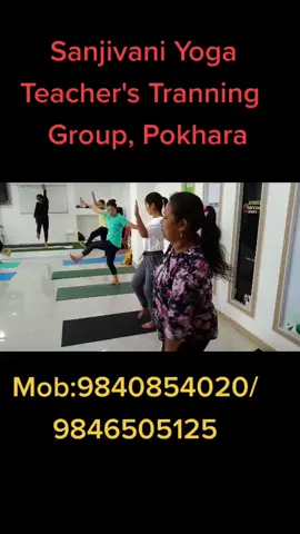 Sanjivani Yoga Teacher's Tranning  Group, PokharaMob:9840854020/9846505125#reikimaster #yoga #yogapose #tiktoknepal #pokhara_nepal #meghmanshrestha