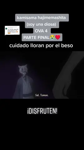 Responder a @user1zgcrh94s3 Al fin estarán juntos!😭❤️⚠️falta el OVA donde se casan mañana empiezo a subirlo⚠️#parati #tiktokponmeenparati #pyfツ #kamisamahajimemashita #tomoe #nanamimomozono #soyunadiosa #anime #capitulosporpartes #ova