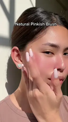 Ganito lang yung gusto kong blush and lipstick!!!! Ang natural tignan ✨