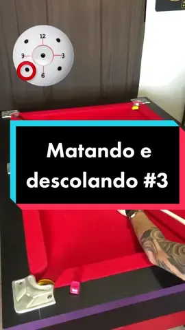 CUIDA MININO! Mais um matada e descolada pra vcs pegarem a manhas ai cuida minino! #sinuca #nordeste #sinuquinha #sinuquinhabrasileira #snoker