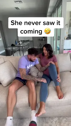 She never saw it coming ❤️🤣 @mrs_hammytv