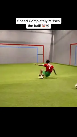 Speed misses the ball.… 😂😂 #ishowspeed #speed #foryoupage #foryou