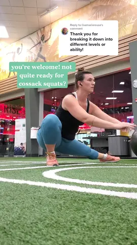 Replying to @lisamarierouse there are a million different ways to break down #cossacksquats and other #hipmobilityexercises in order to #unjunkyourhips