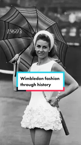 History of tennis fashion 🎾 #tennis #tennisfashion #Wimbledon #wimbledonfashion