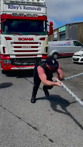 Pulling a truck! #fyp #gym #strongman #training