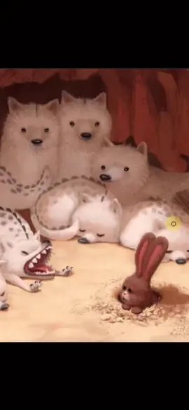 The bunny achieved Level 2: Wolf Den 🐺🐊