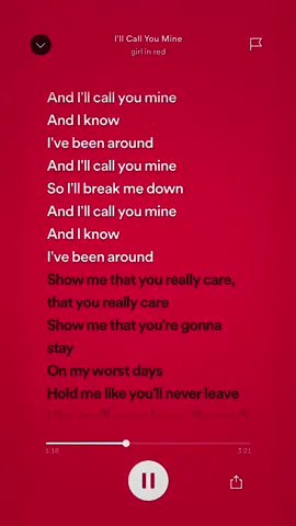 i’ll call you mine by girl in red #viral #foryou #foryoupage #audios #spedupaudios #nightcore