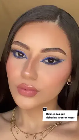 ¿Cuál delineado te harias? 1,2 o 3 💙🖤🧡 Usando solo productos de @moiracosmetics✨ #makeup #Eyeliner #eyelinertutorial #makeup #foryou #moiracosmetics