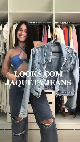 Jaqueta da @shein_official eu amoo 🫶🏻💗 #moda #fashion #outfit #jaquetajeans #fashiontiktok #shein