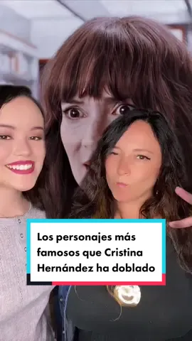 Los personajes más famosos que @Cristina Hernández ha doblado ✨ #fyp #fypシ #parati #dubbingactress #doblajelatino #dubbing #vozdedoblaje #strangerthings #voiceacting #doblaje #annehathaway #natalieportman #padmeamidala