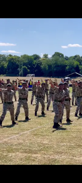 Recruit Intake 22 Kukri Display #gurkha #military #militarytiktok #britisharmy #kukri #fyp #viral