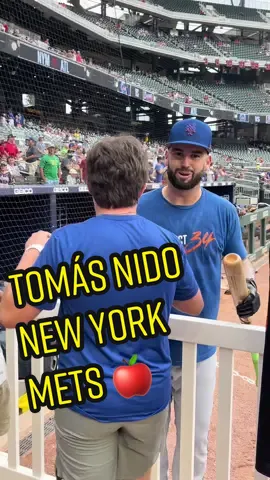 Kindness is 👑 #tomasnido #mets #braves #atlantabraves #catcher #baseball #MLB #nymets #truistpark #baseballislife #noplacelikehome @MLB @bradysheppard..77