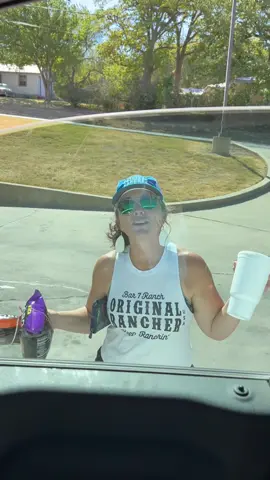 He locked me out of the truck!! #MarriageTok #CoupleTok #MarriageHumor #RanchTok #AgTok #KeepRanchin #KingOfTikTok #RanchLife #Ranch #Bar7Merch