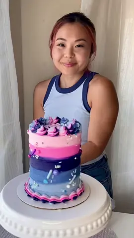 Replying to @idk_whattoputhere.ia highly requested 💖 #omni #cakedecorating #pridecake